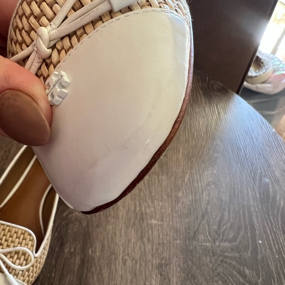 Tory Burch Straw ballet flats size 5.5 - Picture 2 of 5